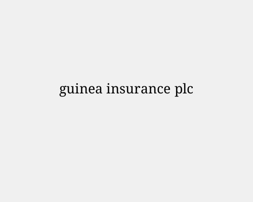 Key Features and Services Offered by Guinea Insurance PLC